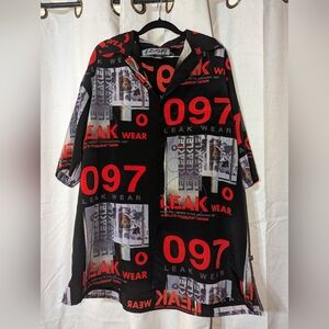 Vintage Leak Wear Button Up